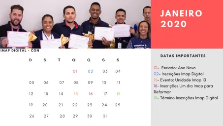 Calendário Imap