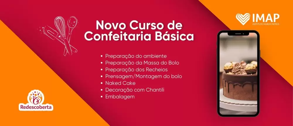 Lançamento do Curso de Confeitaria Básica: Desperte o Confeiteiro em Você