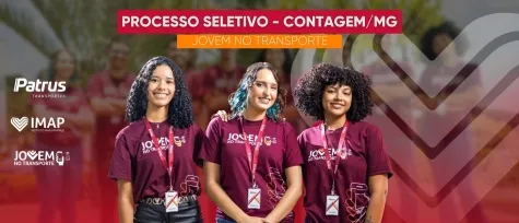 Processo Seletivo Jovem no Transporte 2024 – Contagem/MG