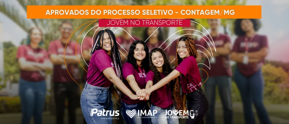 Confira aprovados na 3ª Etapa do Processo Seletivo – Jovem no Transporte de Contagem – MG.