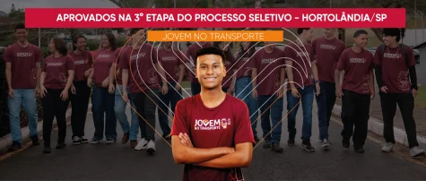 Resultado da 3° fase do Processo Seletivo Hortolândia/SP